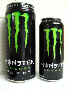 Monster BFC Can Size Comparison